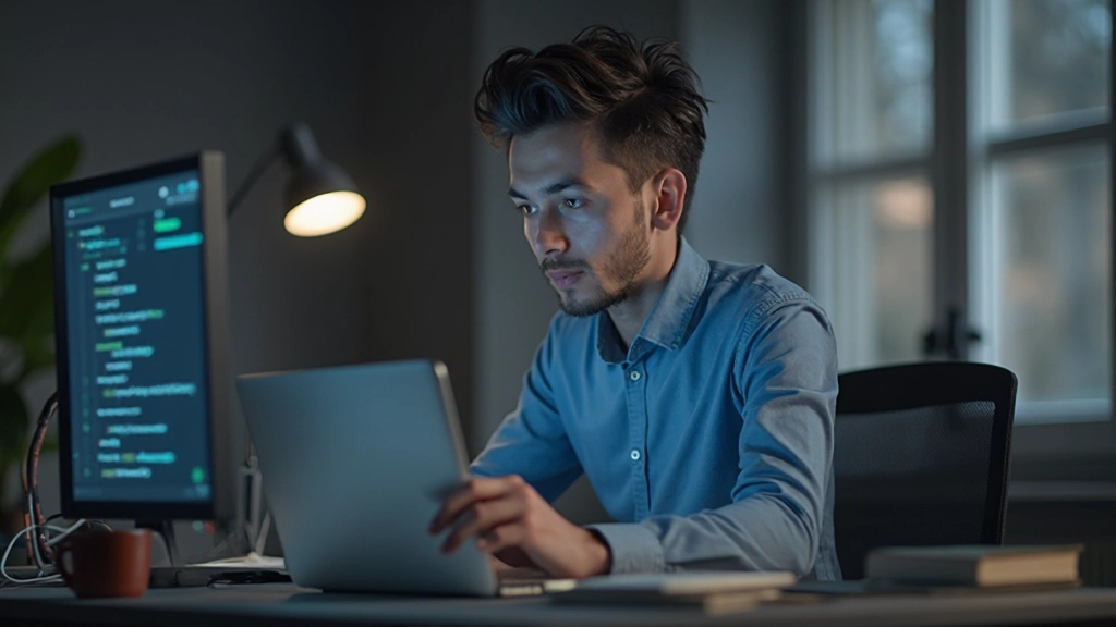 Монитор компьютера, отображающий интерфейс разработанного веб-приложения с графиками и данными